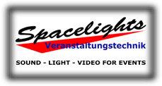 Spacelights Ton und Licht