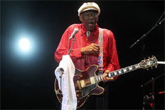 Chuck Berry tour Europe