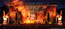 Kraftklub at Rock im Ring 2015